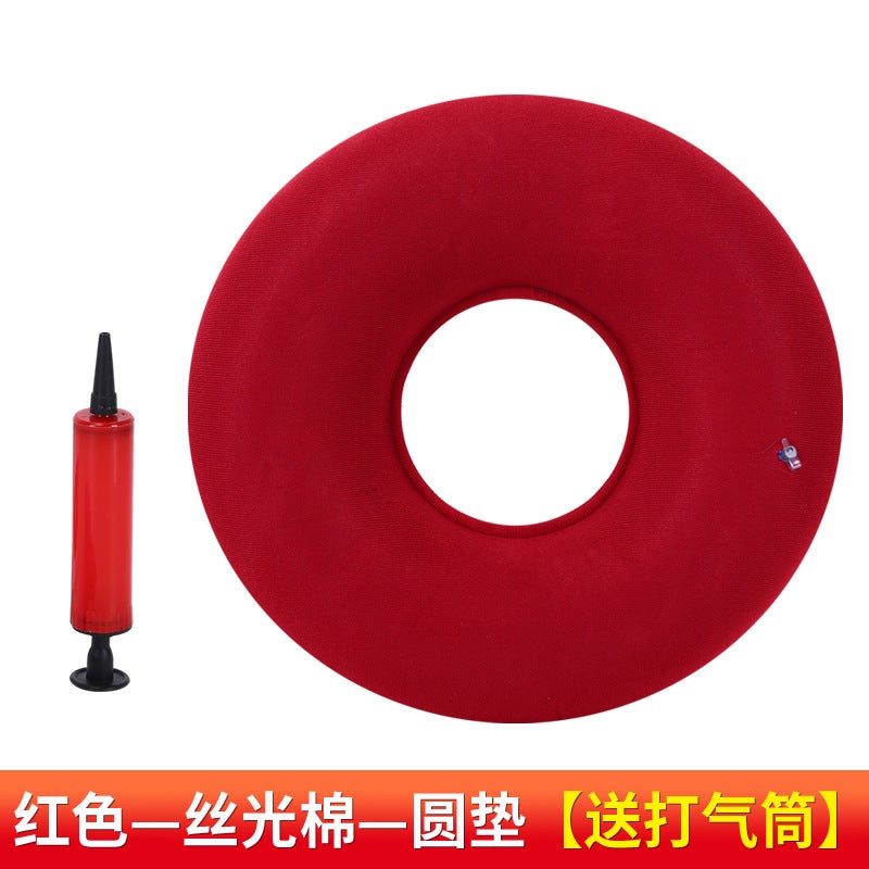 Manufacturers Supply Round Air Cushion Cloth Washer Seat Washer Inflatable Ring Anti-Bedsore Air Cushion - Image 1
