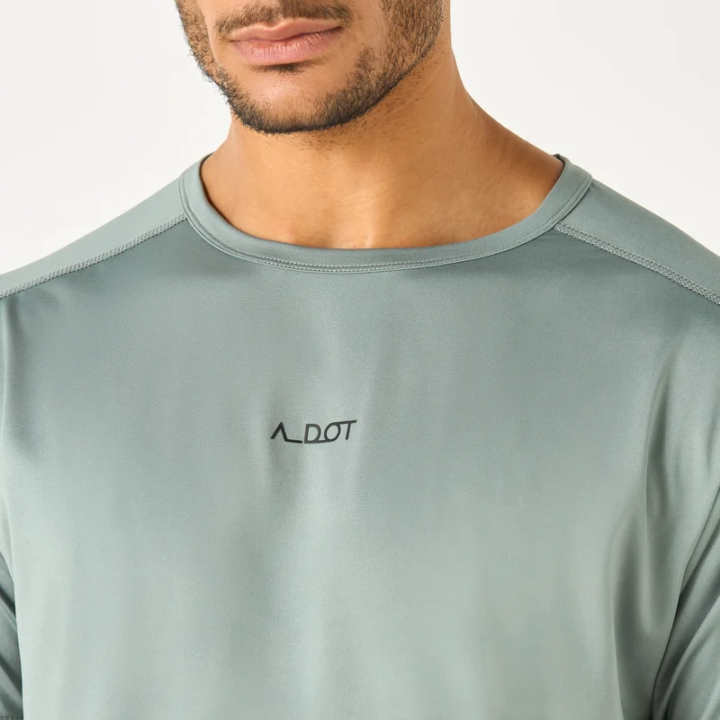 ADOT by Splash Round Neck T-shirt with Short Sleeves
