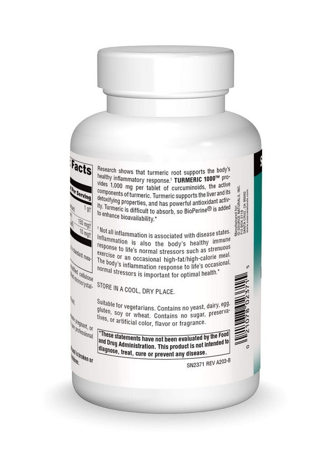 Source Naturals Turmeric 1000 Mg Curcuminoids 120 Tablets - Image 3