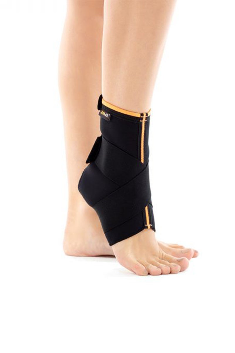 Orlex Standard Cross Bandage Ankle Support – Bacteriostatic, Medical-Grade Brace, Adjustable & Comfortable, Made in Turkey - Image 1
