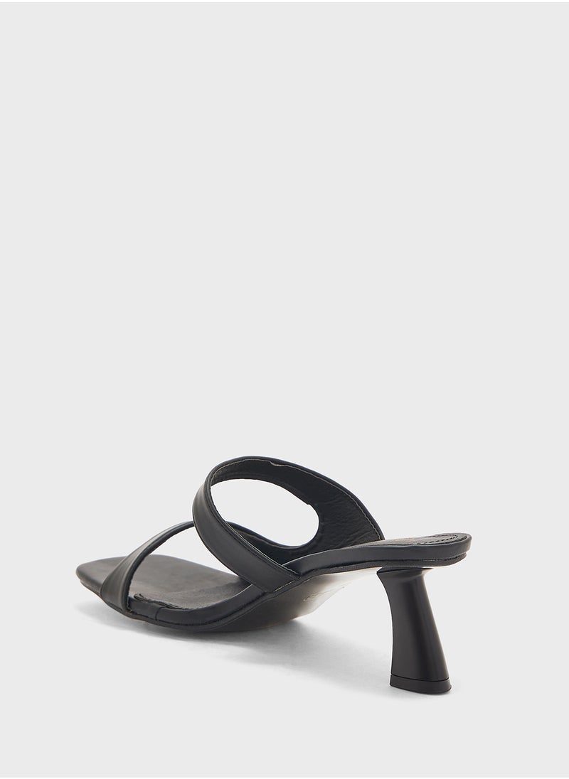 Ginger - Double Strap Heel Sandal - Image 1