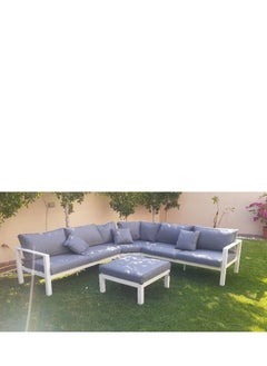 Seven-Seater Aluminum Outdoor Garden Sofa Set
