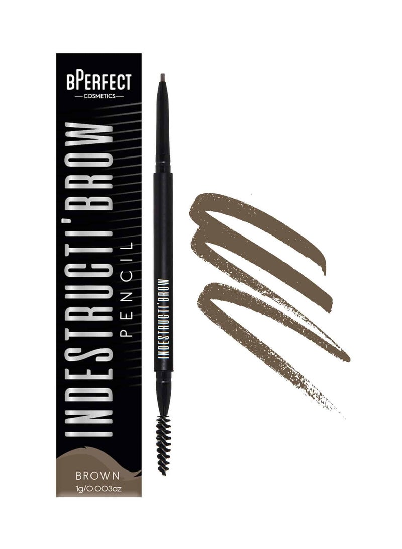 بي بيرفيكت قلم حواجب إنديستراكتي من بي بيرفكت - قلم فائق النعومة بني 10 غرام - Image 3