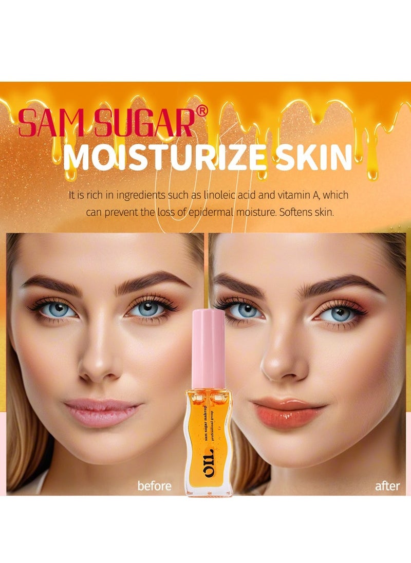 SAM SUGAR Honey Infused Lip Oil, mango 8 ml - Image 2