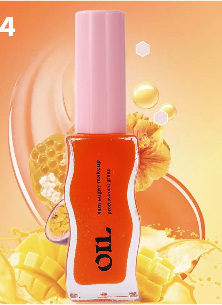 SAM SUGAR Honey Infused Lip Oil, mango 8 ml - Image 1