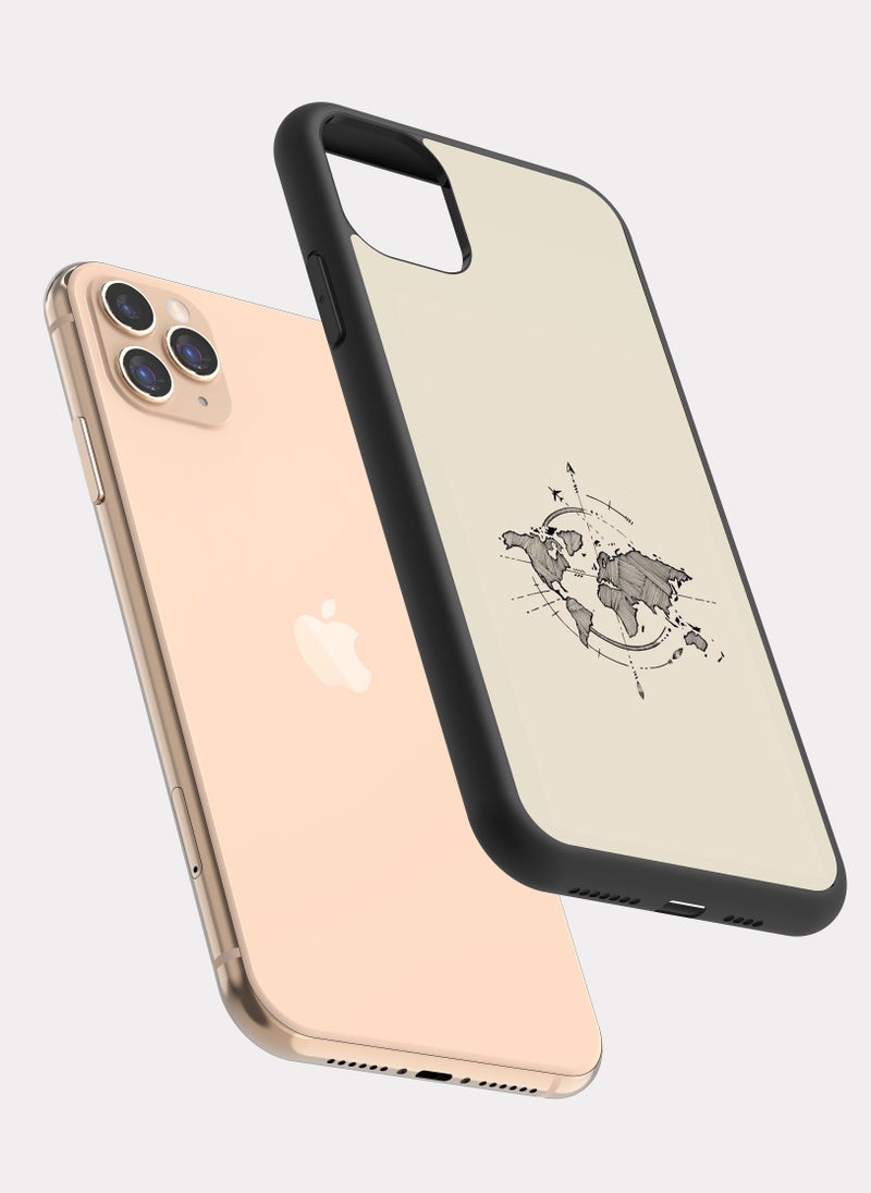 PXLAAT iPhone 11 Pro case cover World Map - Image 2