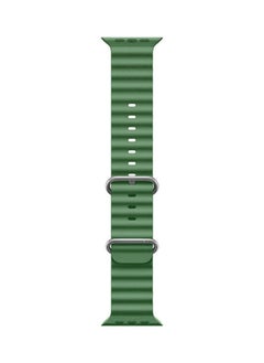 CATANES Apple Watch Ocean Band 41mm 40mm 38mm Soft Silicone Loop Strap for iWatch Series 8/7/SE/6/5/4/3/2/1 Green  - Image 3