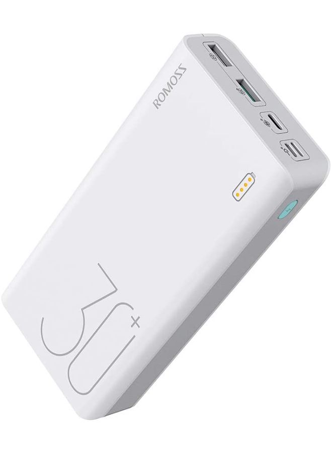 ROMOSS 30000 mAh Sense 8+ Portable Power Bank White - Image 5