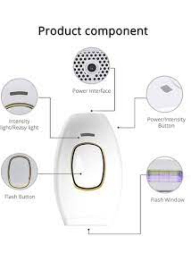 جهاز إزالة الشعر بالليزر بدون ألم بتقنية الوميض الضوئي المكثف IPL. - Image 4