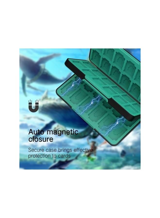 PROMASS 48 Switch Game Card Case for Nintendo Switch OLED, Switch Lite, Cute 48 Game Holder Cartridge Case for Game Cards and SD Cards, Kawaii Portable Compact Storage Case Box - Image 4