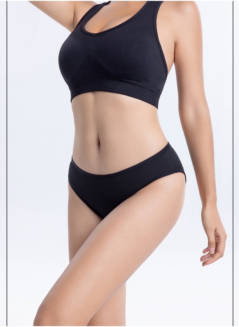 COLORS - Pack of 6 Cotton Bikini Panties Underwear for Women - Image 1