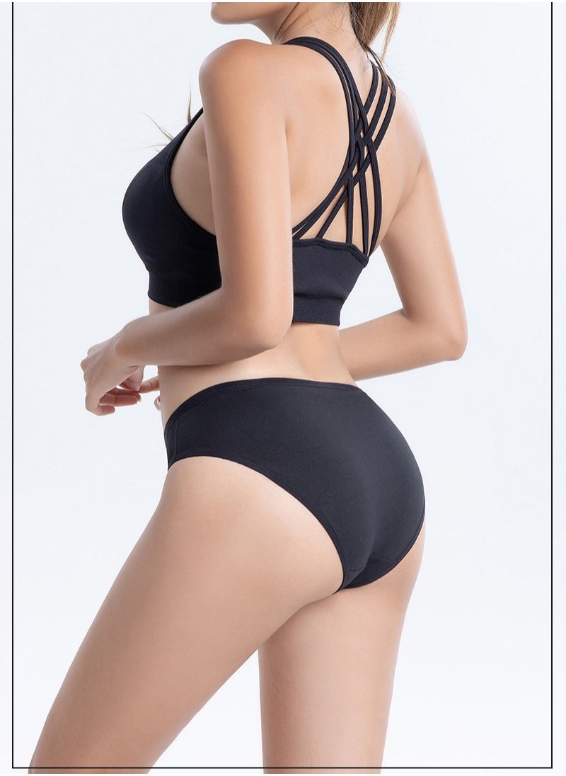 COLORS - Pack of 6 Cotton Bikini Panties Underwear for Women - Image 1