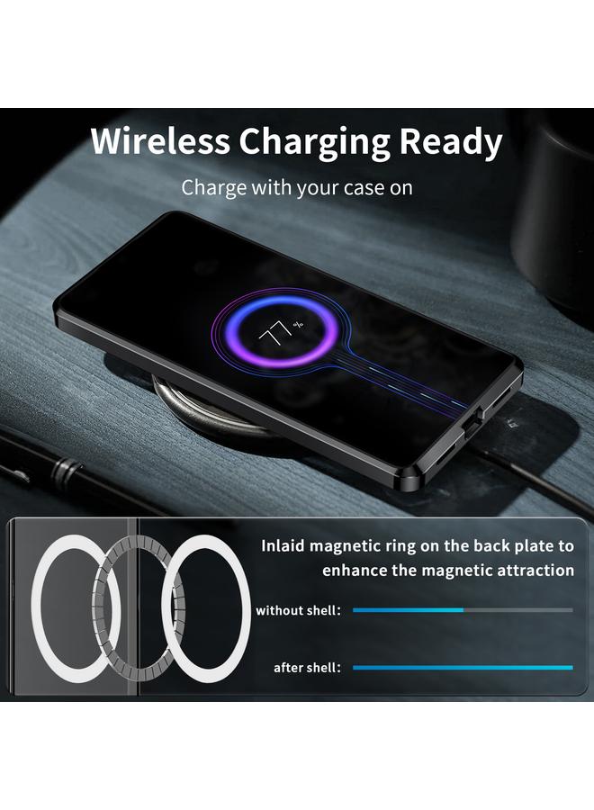 اس-توب جراب هاتف Samsung Galaxy S23 5G MagSafe المغناطيسي المعدني المصقول - Image 4