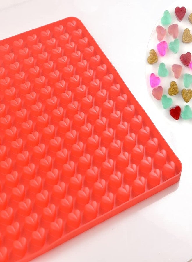 Newk 255 Cavity Pet Treats Mold, Mini Heart Shaped Gummy Mold for Chocolate Drops Mold, Dog Treats Pan, Candy Mold - Image 4