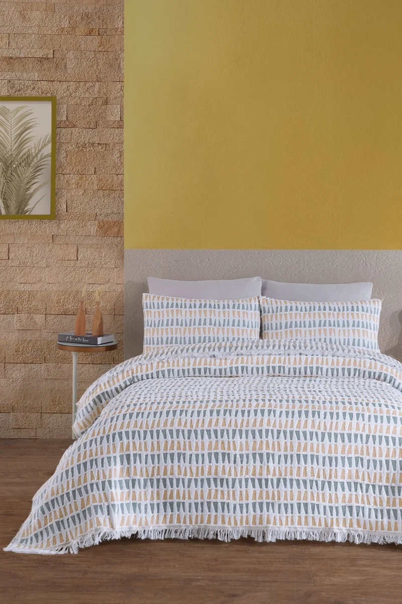 ايلارت Joli Bedspread Double Yellow