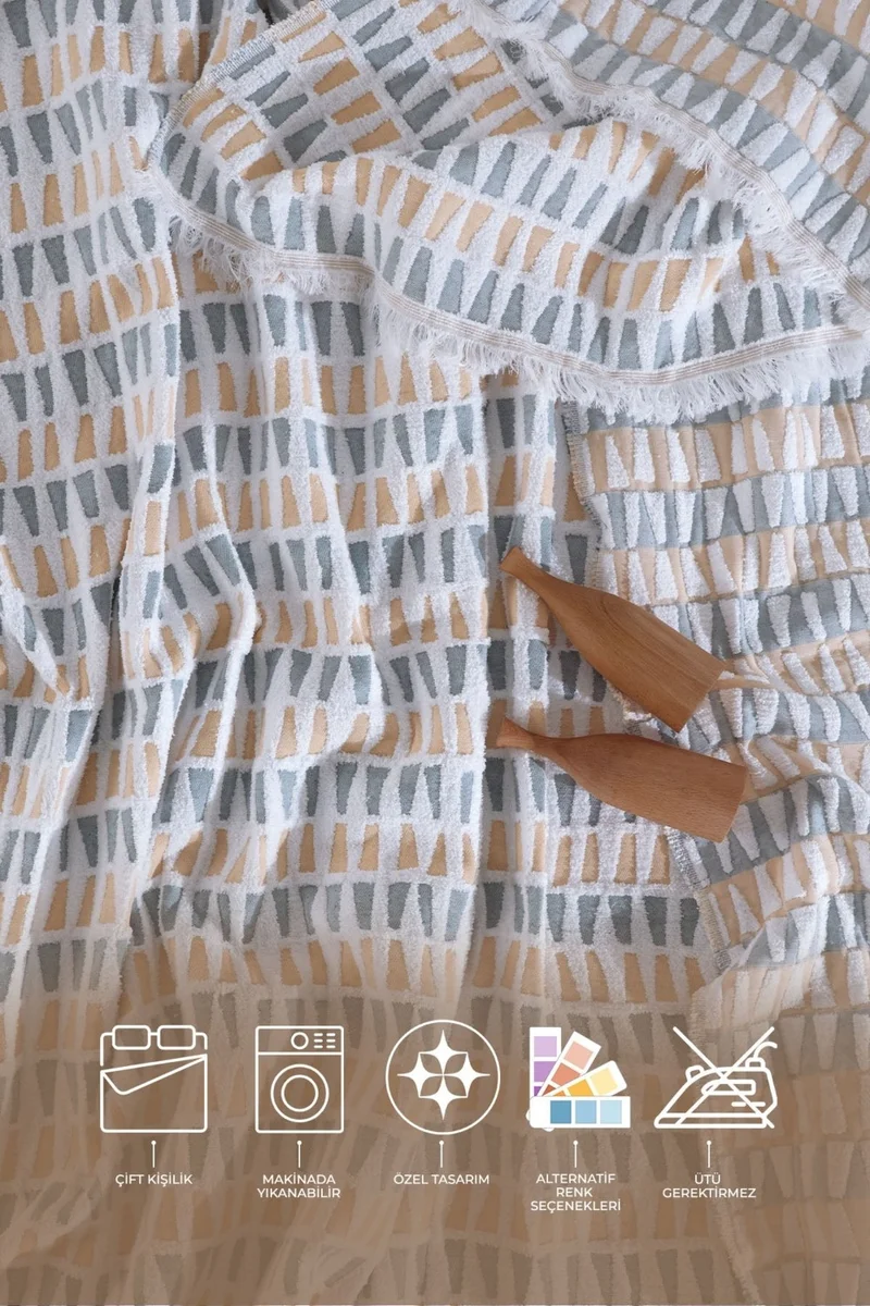 ايلارت Joli Bedspread Double Yellow