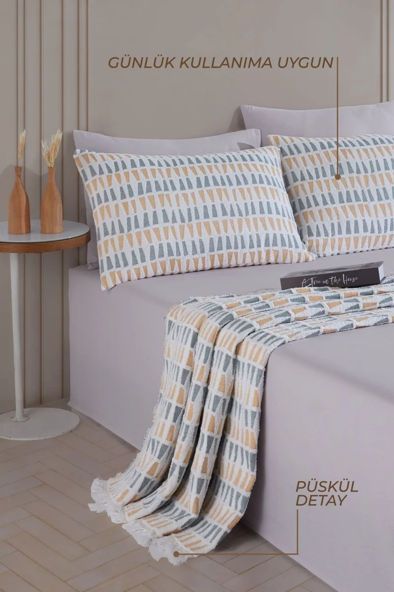 ايلارت Joli Bedspread Double Yellow