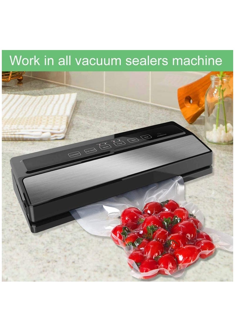 Arabest Arabest Vacuum Sealer Rolls, 6 Pack BPA Free Heavy Duty Vacuum Sealer Bags for Food Saver Sous Vide Mircowave and Freezer Food Storage - Image 5