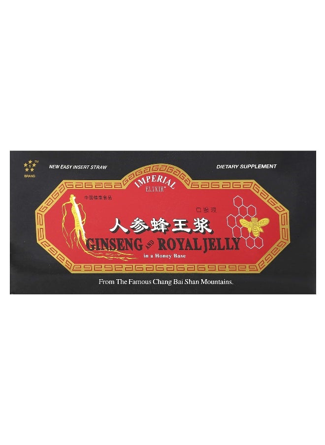 Imperial Elixir Imperial Elixir, Ginseng and Royal Jelly, 30 Bottles, 0.34 fl oz (10 ml) Each 