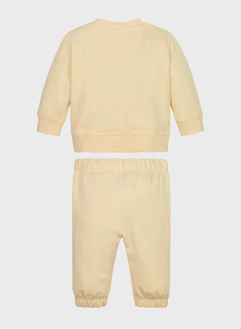 Calvin Klein Jeans Infant Logo Sweatshirt & Sweatpants Set