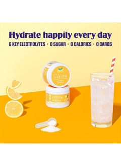 Ultima Replenisher Daily Electrolyte Drink Mix – Lemonade, 30 Servings – Hydration Powder with 6 Key Electrolytes & Trace Minerals – Keto Friendly, Vegan, Non-GMO & Sugar-Free Electrolyte Powder  - Image 2