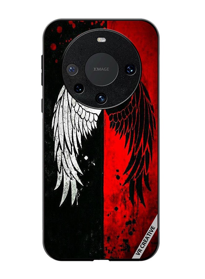VR CREATIVE Protective Case Cover For Huawei Mate 60 Pro Plus Wings Design Multicolour - Image 1