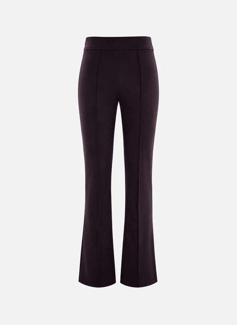 Lichi  Flared suiting trousers with creases for Women | Best Price UAE