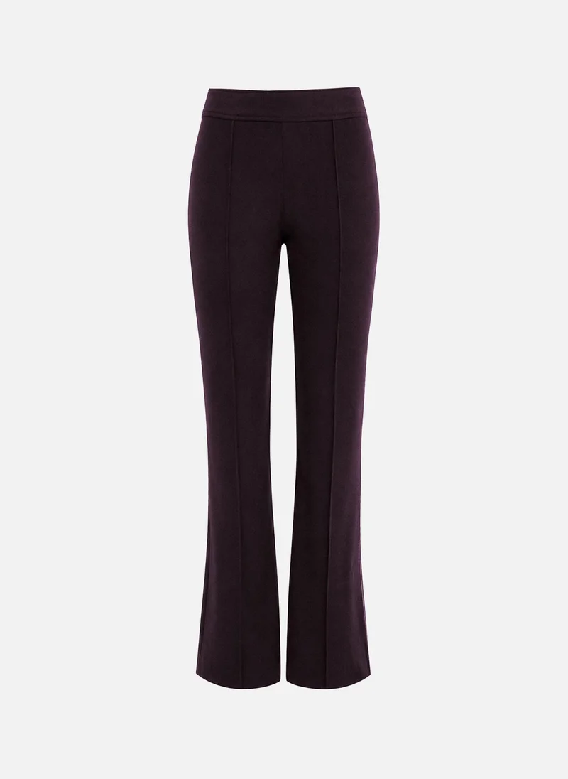 Lichi  Flared suiting trousers with creases for Women | Best Price UAE