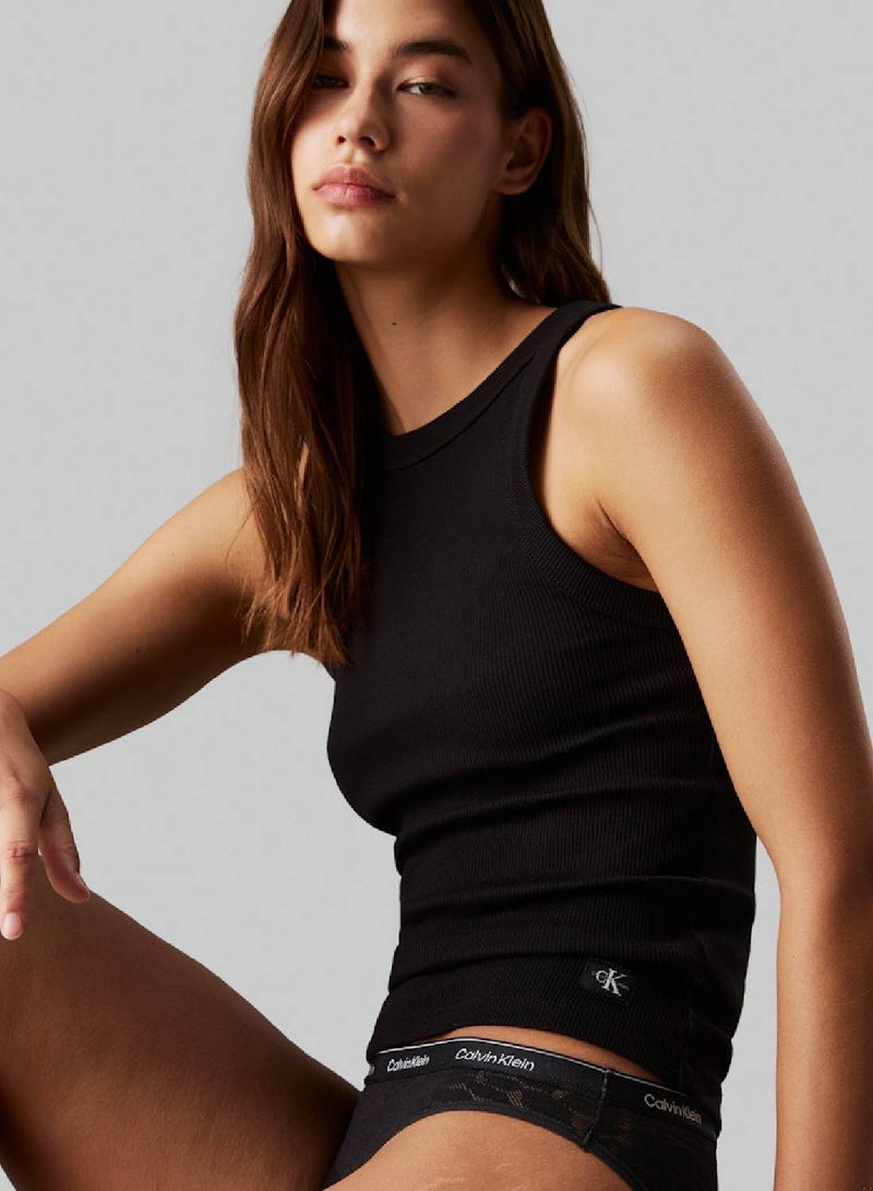 كالفن كلاين طقم 3 سراويل قصيرة بالدانتيل - Image 3