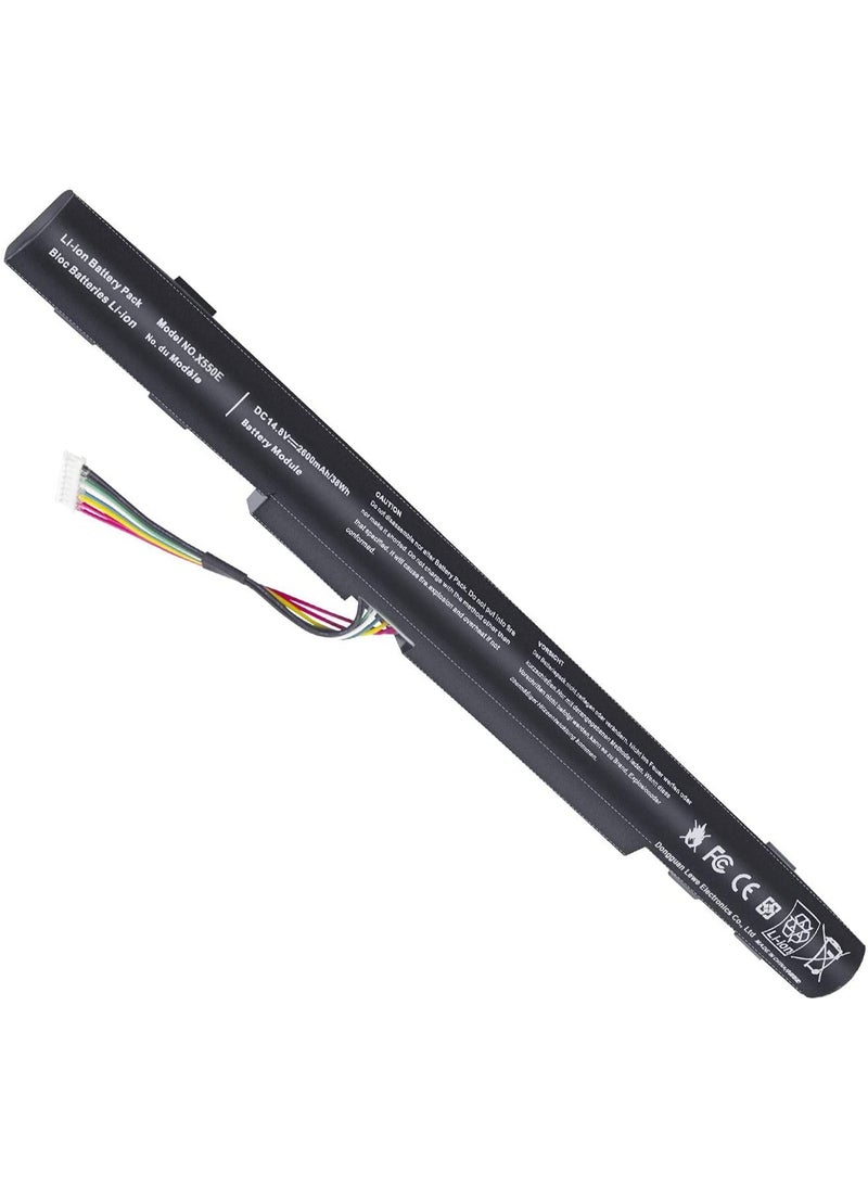 بديل بطارية CABZR Lapmart AL15A32 لجهاز Aspire E5-473G E5-573G E5-422G E5-432G E5-452G E5-472G F5-571T E5-573 E5-573-30CW E5-573-35AQ E5-573G-52G3 V3-574G TravelMate P277-MG P278-MG KT.00403.025 - Image 1