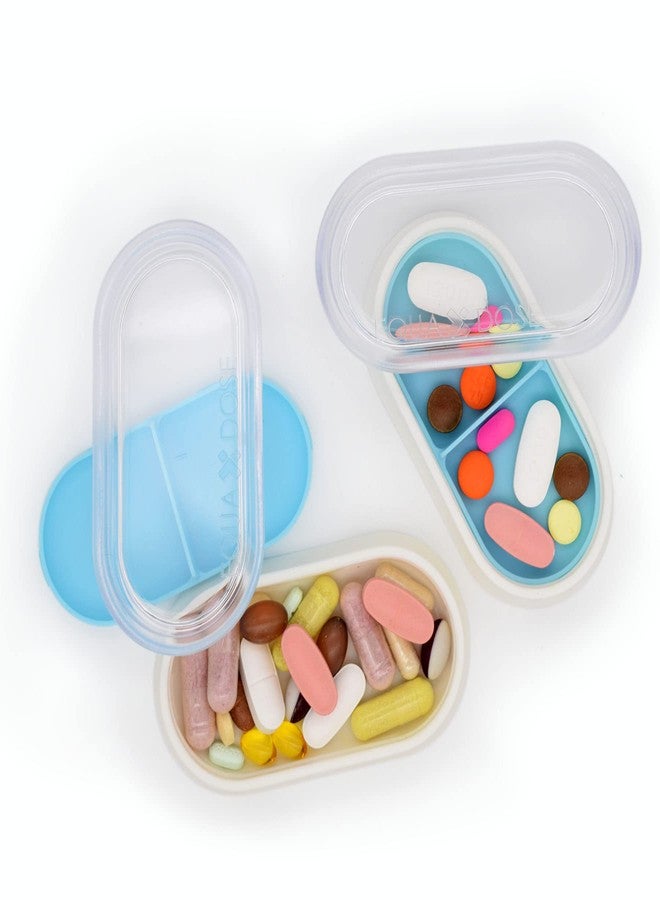 EQUADOSE Weekly Pill Organizer, Extra Large 7-Day Vitamin Jumbo Case with Removable Pods, Oversized Medication Carrier for Easy Travel and Daily Health Management, Travel-Friendly - Image 3