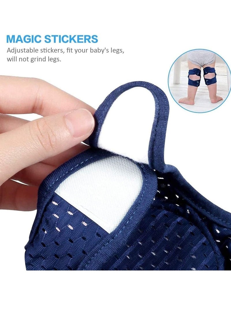 AntiSlip Baby Crawling Knee Socks for Infants, Soft Cotton with Grip Pads, Ideal Gift for Toddlers, Set of 3 Pairs  - Image 4