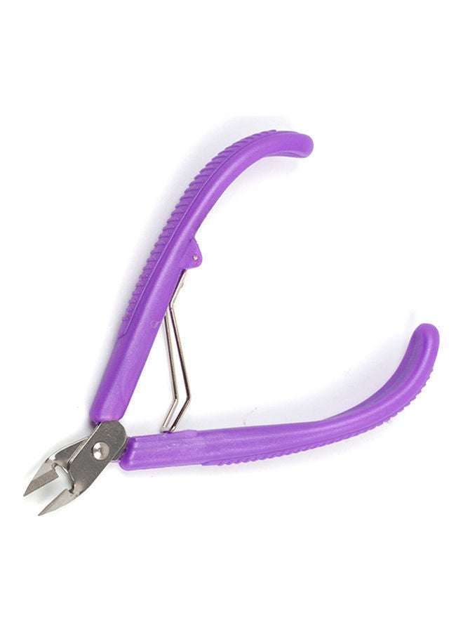 NIBEMINENT Electrical Wire Cable Cutting Pliers Side Snips Diagonal Flush Cutter Hand Tool Random Color 20*10*20cm  - Image 1