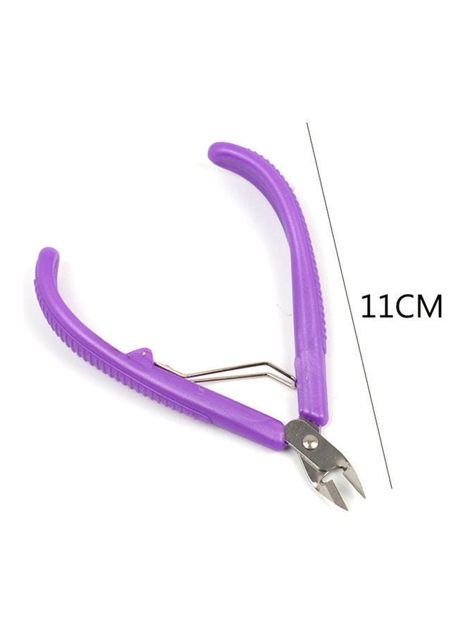 NIBEMINENT Electrical Wire Cable Cutting Pliers Side Snips Diagonal Flush Cutter Hand Tool Random Color 20*10*20cm  - Image 4