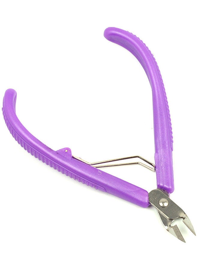 NIBEMINENT Electrical Wire Cable Cutting Pliers Side Snips Diagonal Flush Cutter Hand Tool Random Color 20*10*20cm  - Image 2