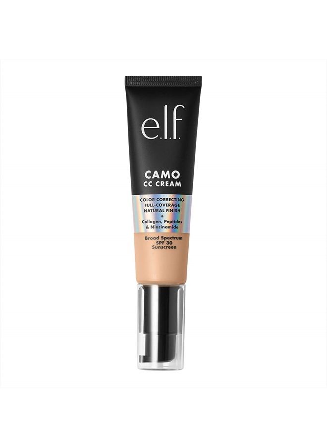 elf Camo CC Cream | Color Correcting Full Coverage Foundation with SPF 30 | Light 210 N | 1.05 Oz (30g) - Image 1