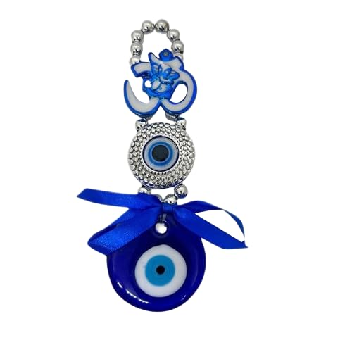 DT DECTONE Evil Eye Hanging Lucky Om,Ganesha Nazar Battu for Home Protection, Good Luck Charm and Prosperity at Car, Office and Home (Pack of 1) - Image 3