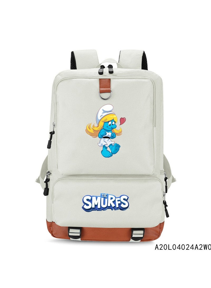 New Universal New Schoolbag-L04-: Smurf Village - 161 - Image 1