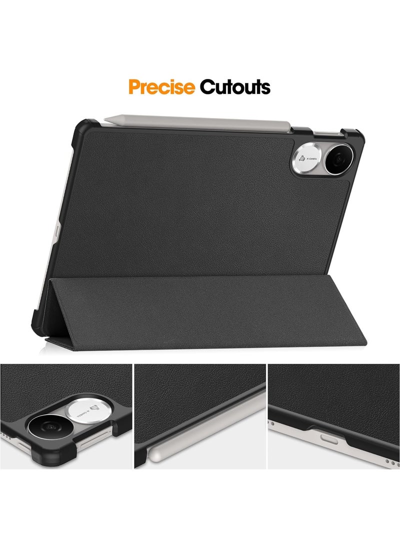 Tablet Case for Honor Pad V9 11.5 inch Lightweight Trifold Stand Smart Case with Auto Wake/Sleep Function Shockproof and Drop-proof Cover