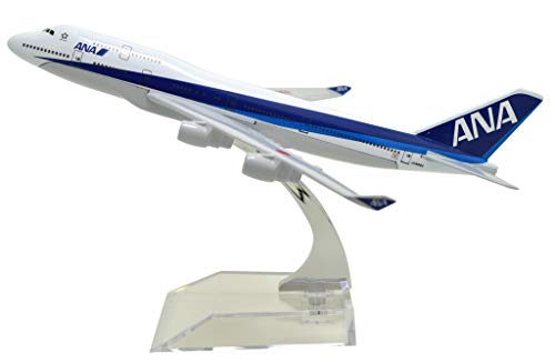 TANG DYNASTY(TM 1:400 16cm B747-400 ANA Airlines Metal Airplane Model Plane Toy Plane Model - Image 1