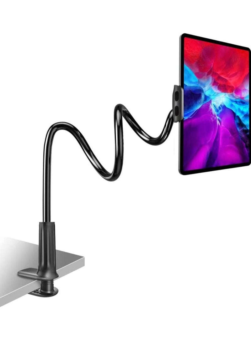 Universal Tablet Mount Holder 360 Flexible Lazy Arm Holder Clamp Mount Bracket Bed for 4"-10.6" iPad Air Pro mini, Samsung, Huawei Tab - Image 1