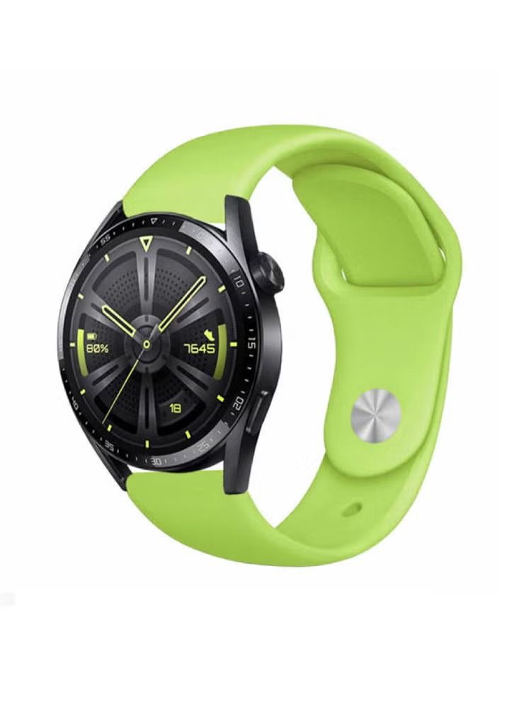 Zaboon Solid Silicon Replacement Band For Huawei Watch GT 3 46mm - Image 2