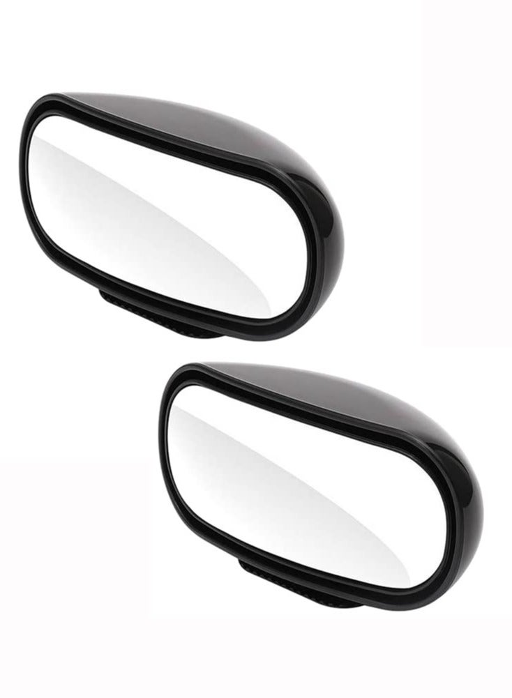 SYOSI, Blind Spot Car Rearview Mirror, Rectangular Blind Spot HD Glass Car Rearview Mirror, Adjustable Wide Angle Rear View Mirror for Cars Trucks SUV - Image 1