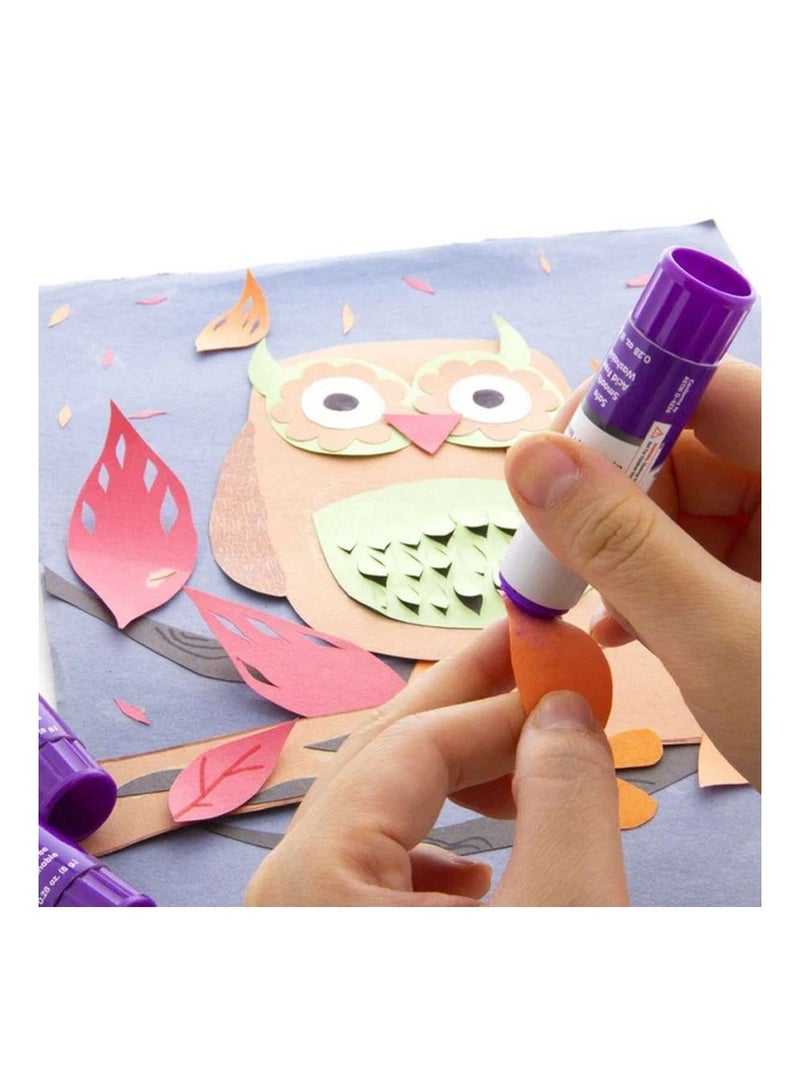 بازيك عصا صمغ أرجوانية تختفي قابلة للغسل 42 جرام - Image 2