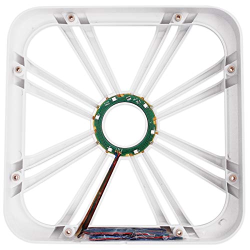 KICKER 12-inch (30cm) Square Subwoofer Grille for 11S12L7,LED, White - Image 2