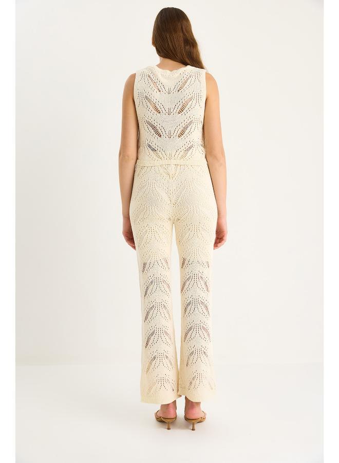 Ginger Crochet Tank Top & Pant Coord Set - Image 2