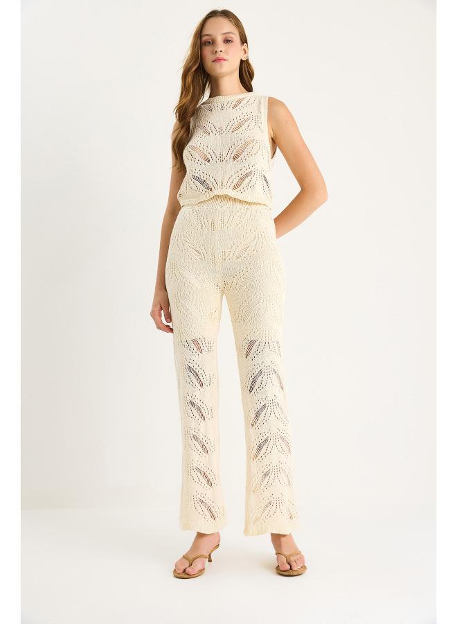 Ginger Crochet Tank Top & Pant Coord Set - Image 4