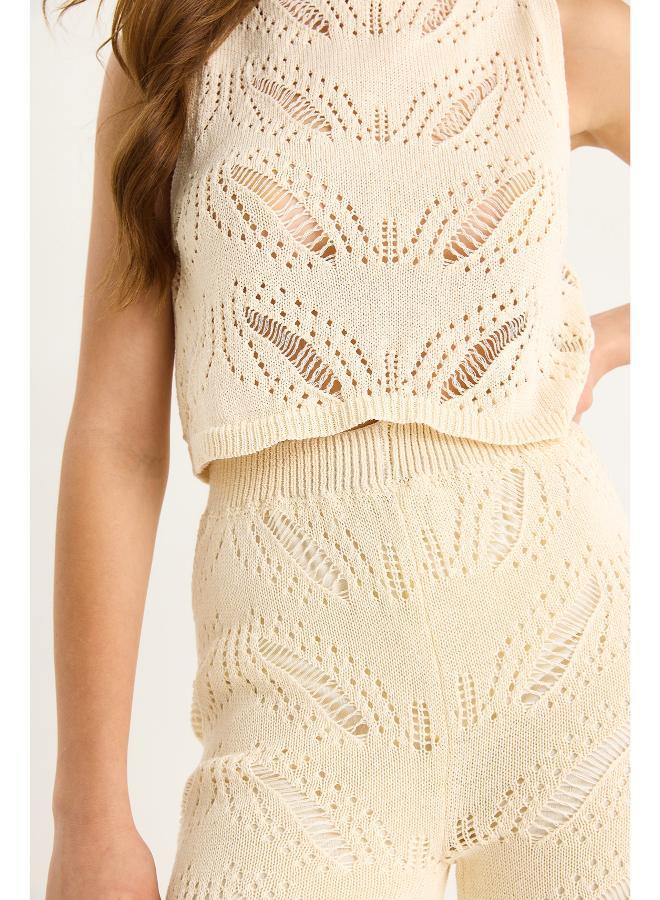Ginger Crochet Tank Top & Pant Coord Set - Image 5