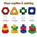 AIBELY Jumbo Nuts and Bolts Toys 52Psc for Toddlers Preschoolers Kids STEM Educational Montessori Building Construction Screw Matching Activities for 345 Year Old Boy and Girl - Image 3