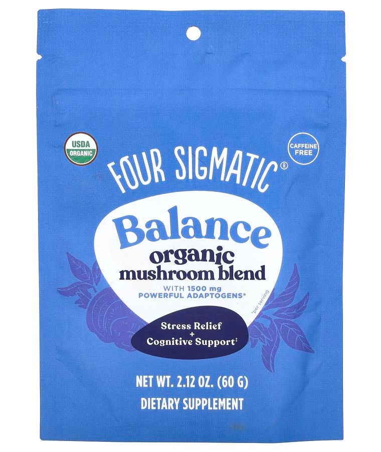 Four Sigmatic Balance Organic Mushroom Blend Caffeine Free 2.12 oz (60 g)